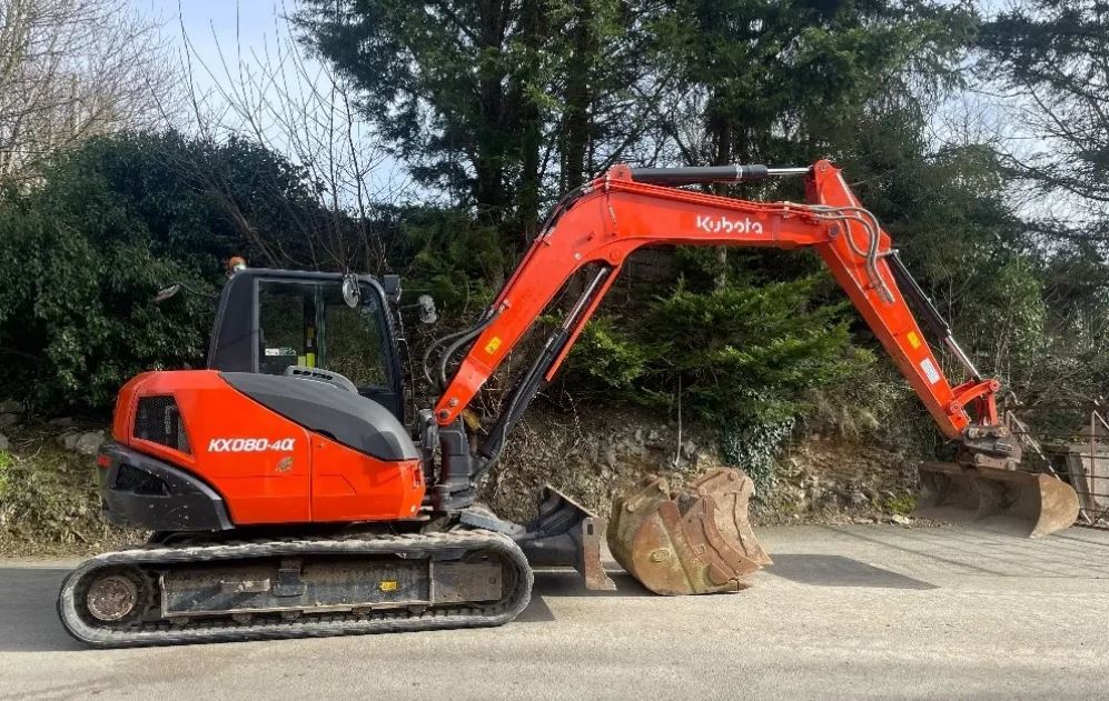 Kubota KX 080-4 - Image 4